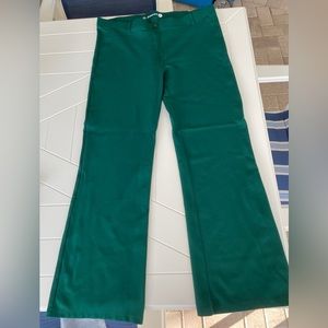 Betabrand dark green dress pant yoga pants